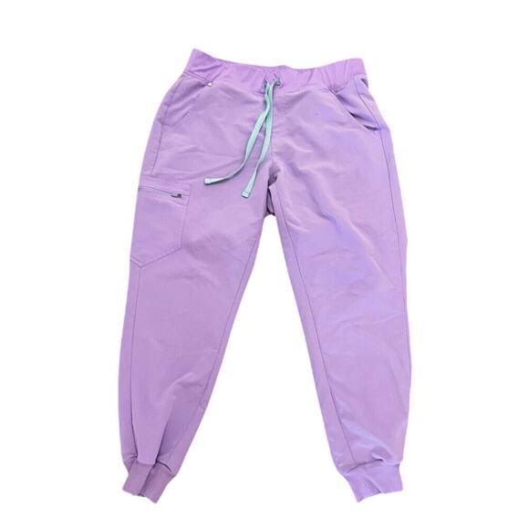 Figs Lilac Dawn Zamora Joggers S M/P lavender scrub bottoms nurses - Picture 2 of 9